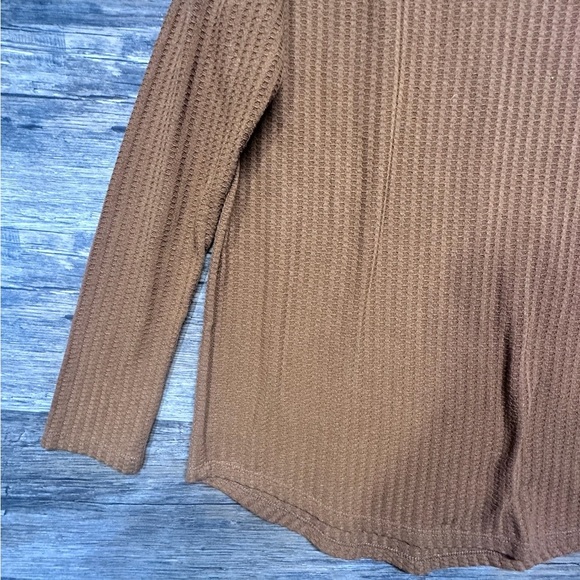 Sanctuary Tan Textured Ribbed Knit Top - Picture 7 of 7